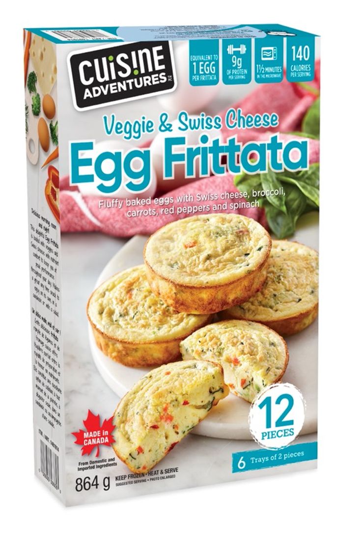 Moda VEGGIE & SWISS CHEESE EGG FRITTATA