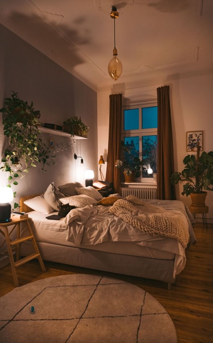 Fashion quarto com plantas