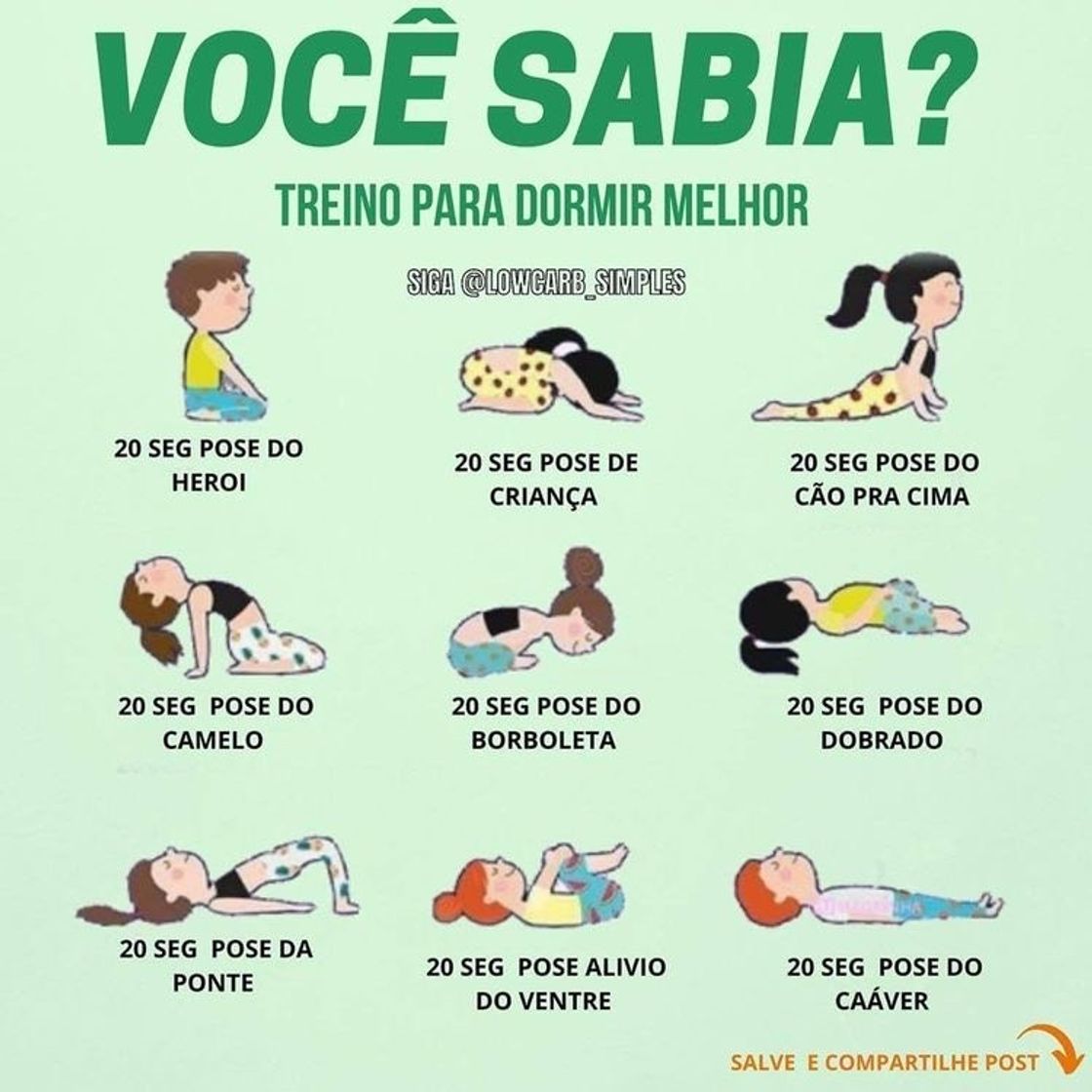 Fashion Treino para dormir melhor