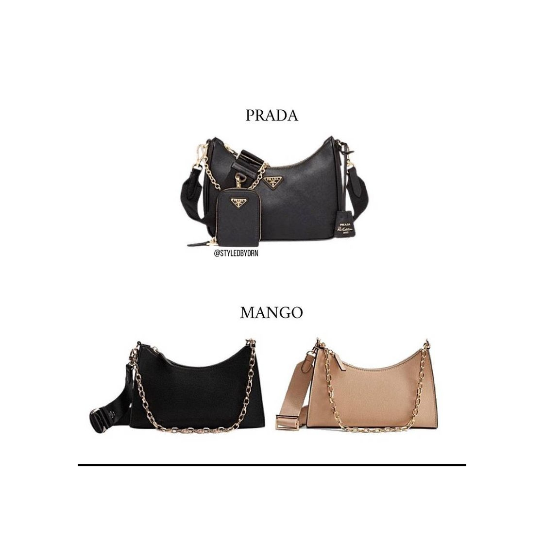 Moda Prada Bag dupe