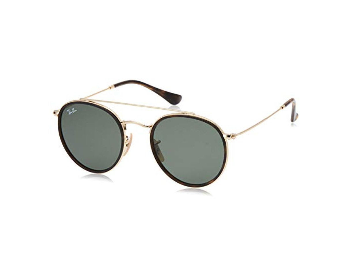 Social Ray-Ban 0RB3647N, Gafas de Sol Unisex Adulto, Marrón