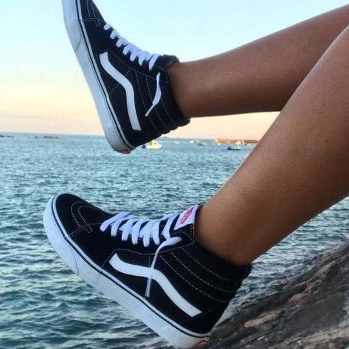 Social Vans K Sk8-Hi - Zapatillas Altas Infantiles, Color Negro