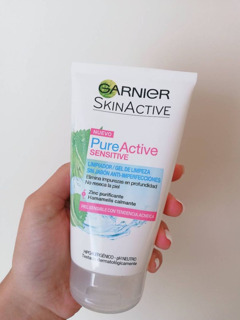 Moda Garnier Skin Active Sensitive - Gel de Limpeza 