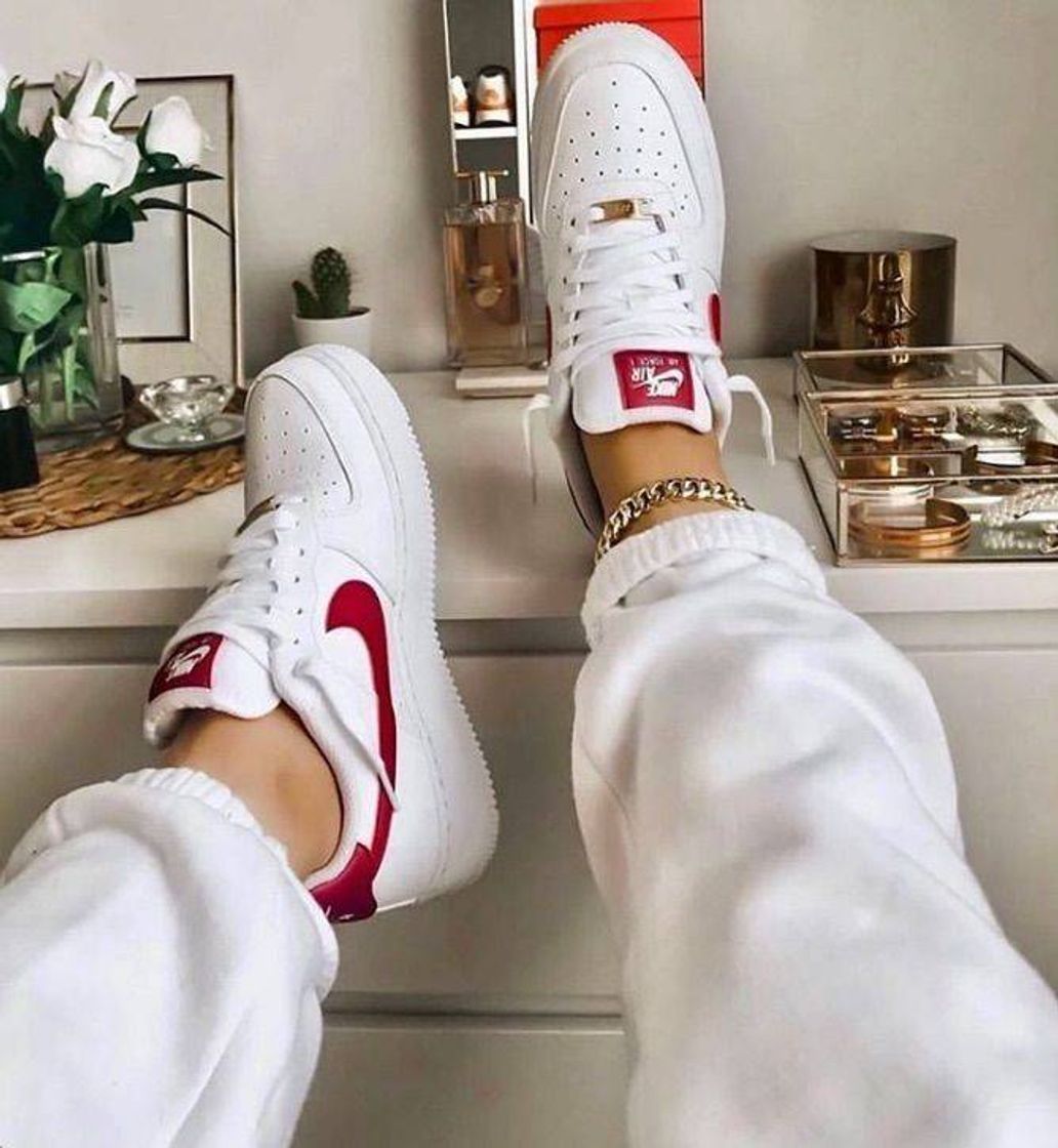 Moda Nike air force 1 red ❤️