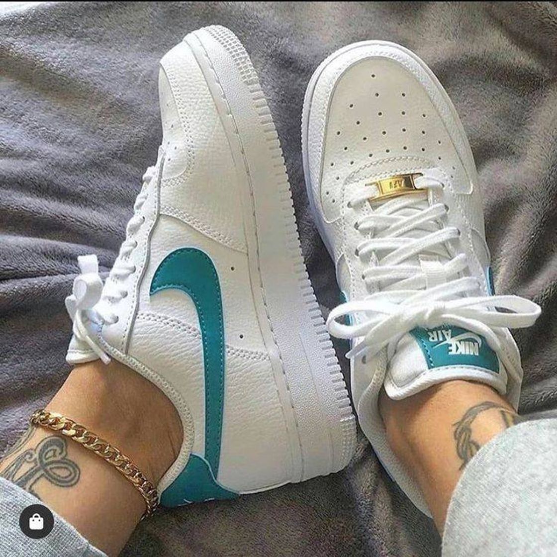 Moda Nike air force 1 blue 💙