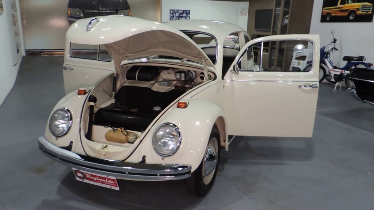 Moda Fusca 1972 Incríveis 3.600 km Originais Placa Preta 