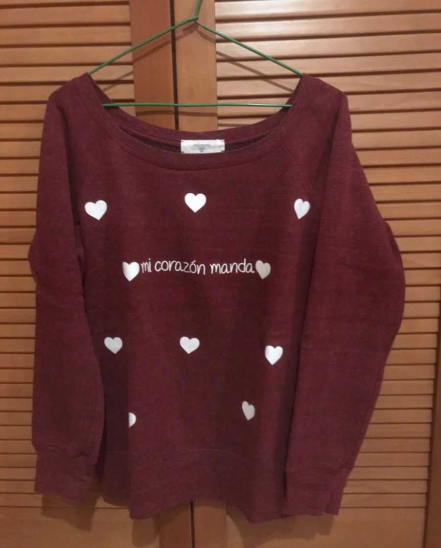 Product Sudadera “mi corazón manda”