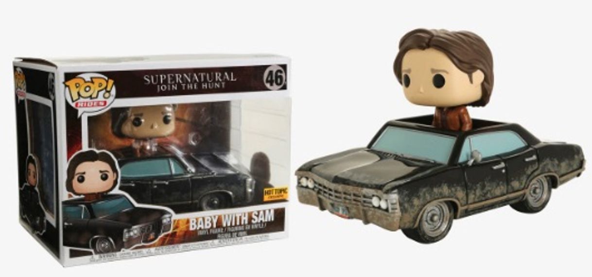 Fashion Funko Pop Supernatural com o Carro