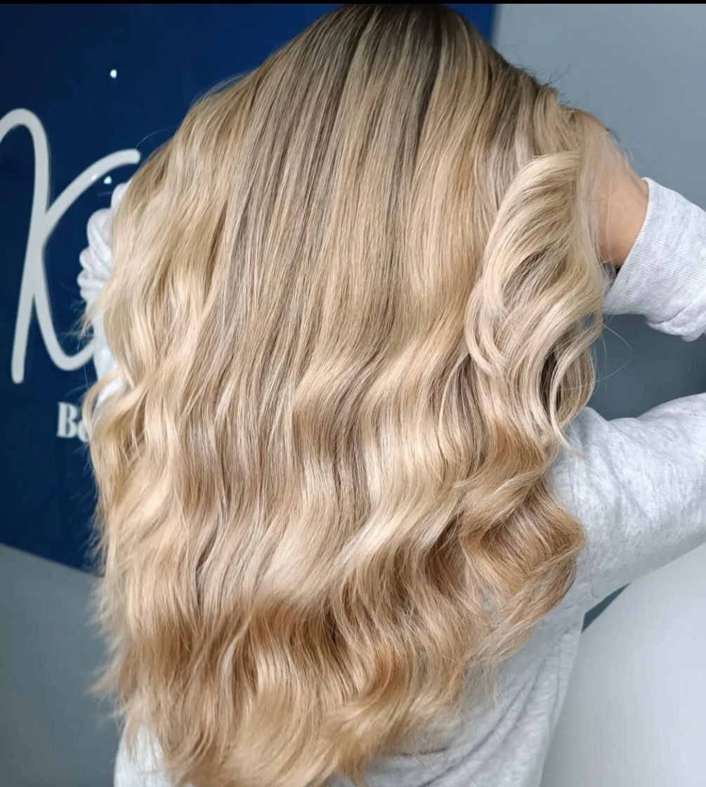 Beauty Full blond tonos caramelo