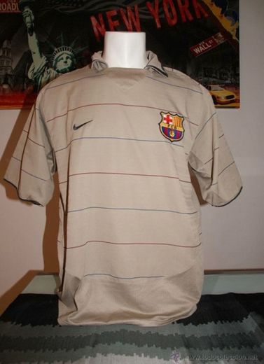 Camiseta equipacion del Barça 2003-2005