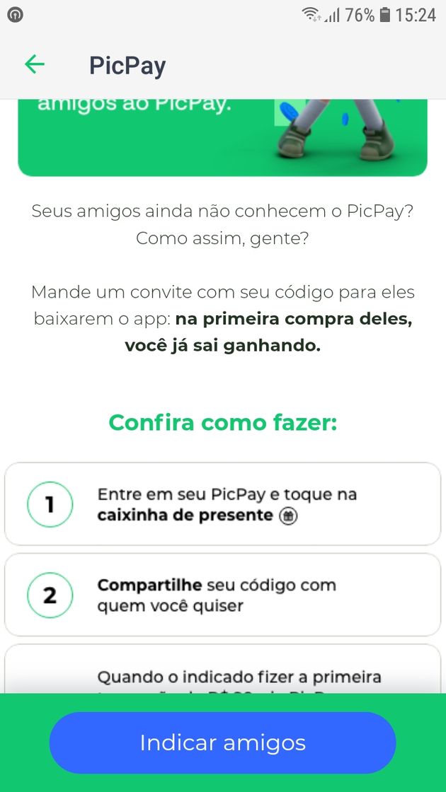 Social Entre no picpay use o meu código o like na descrição 