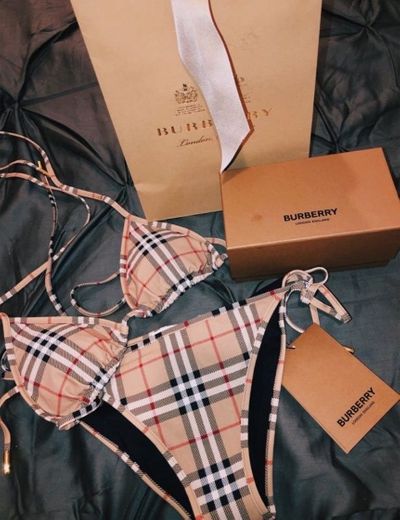 Biquíni Burberry