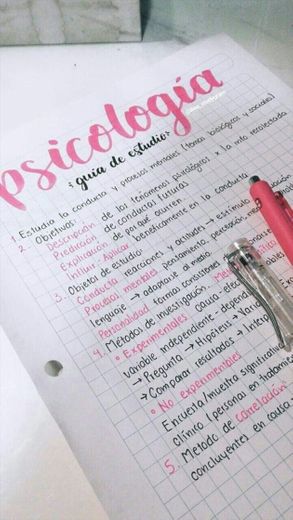 studies de psicologia 💞