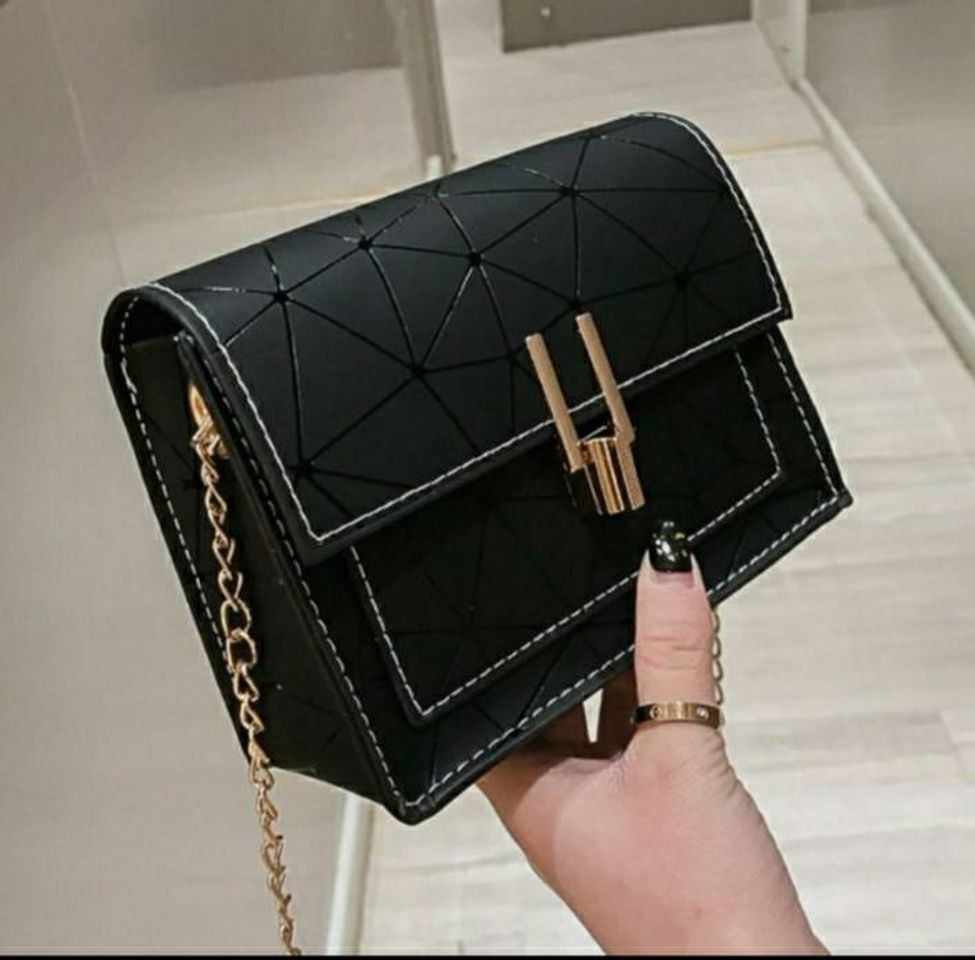 Social Bolsa com alça de corrente 