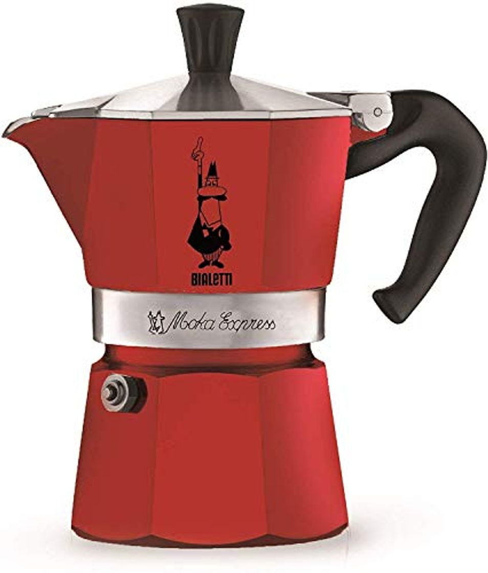 Productos Bialetti Moka Express Red Cafetera Italiana Espresso