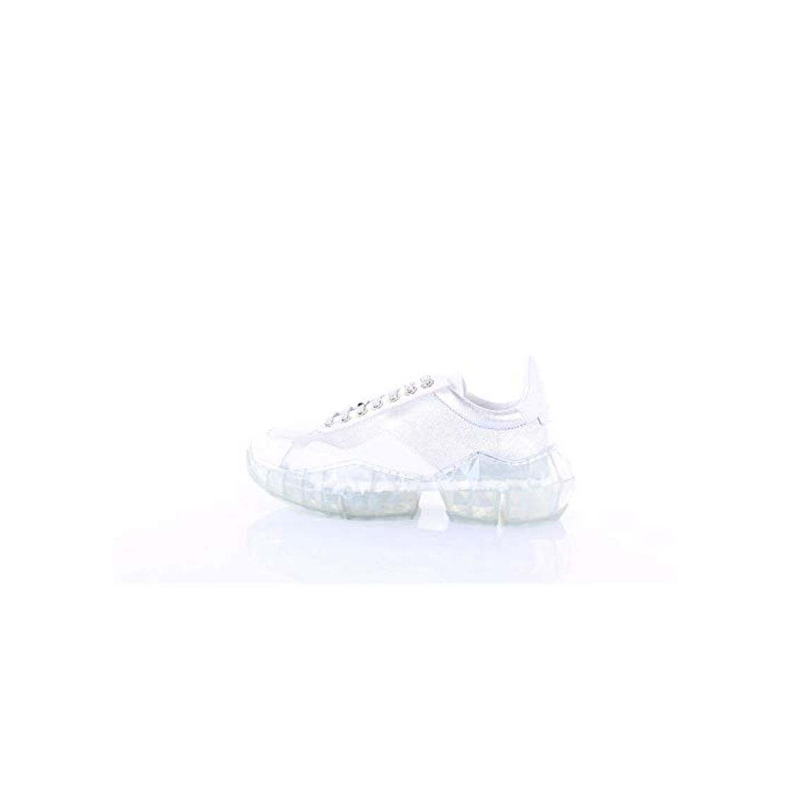 Social Jimmy Choo 2382AD - Zapatillas deportivas para mujer, color blanco Multicolor Size