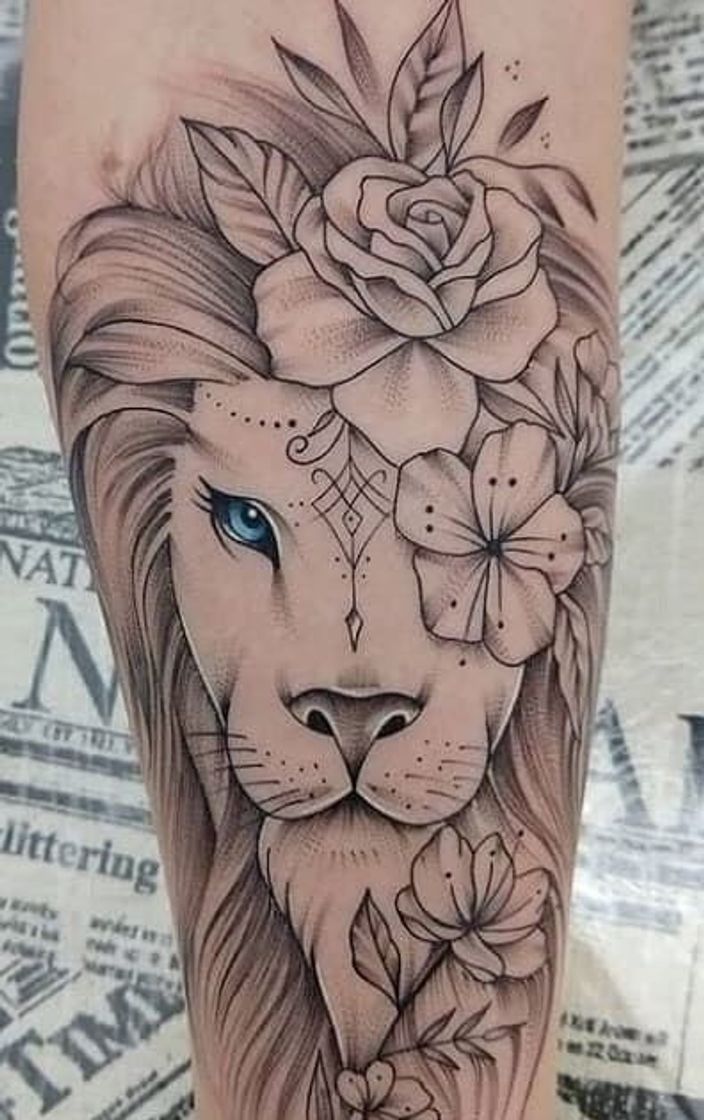 Moda Tatuagem de leão 🦁 