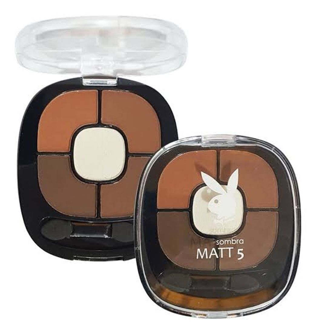 Moda Kit de Sombras para Sobrancelhas com Iluminador Matt5 Playboy ...