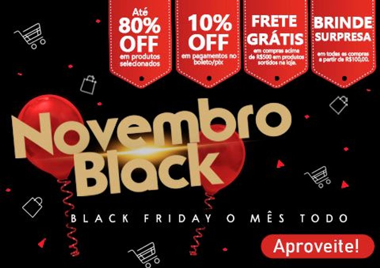 Moda A Nossa Black Friday é todo dia! - Revenda de Cosméticos