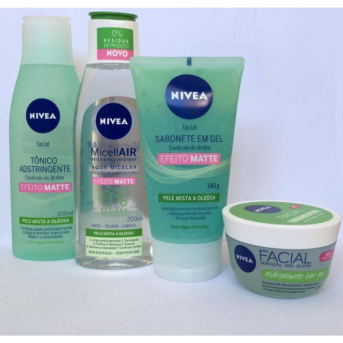 Fashion Kit Skin Care Nivea Pele Mista a Oleosa com Gel