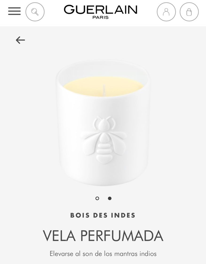 Moda Bois des Indes ⋅ Vela perfumada ⋅ GUERLAIN