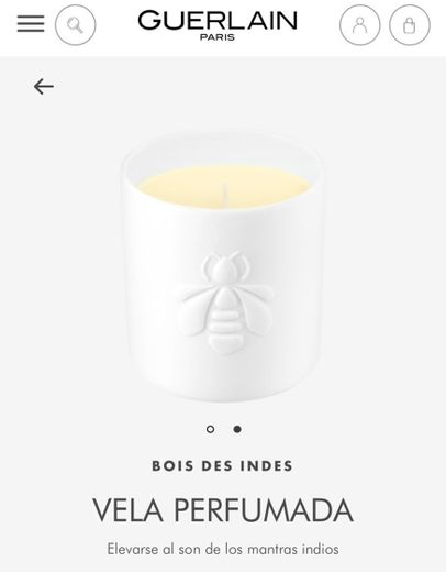 Bois des Indes ⋅ Vela perfumada ⋅ GUERLAIN