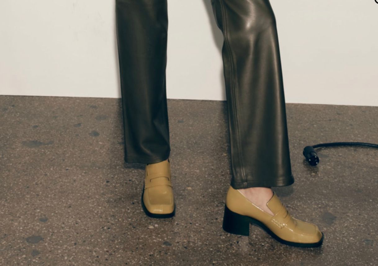 Moda HEELED LOAFERS - Camel Brown |