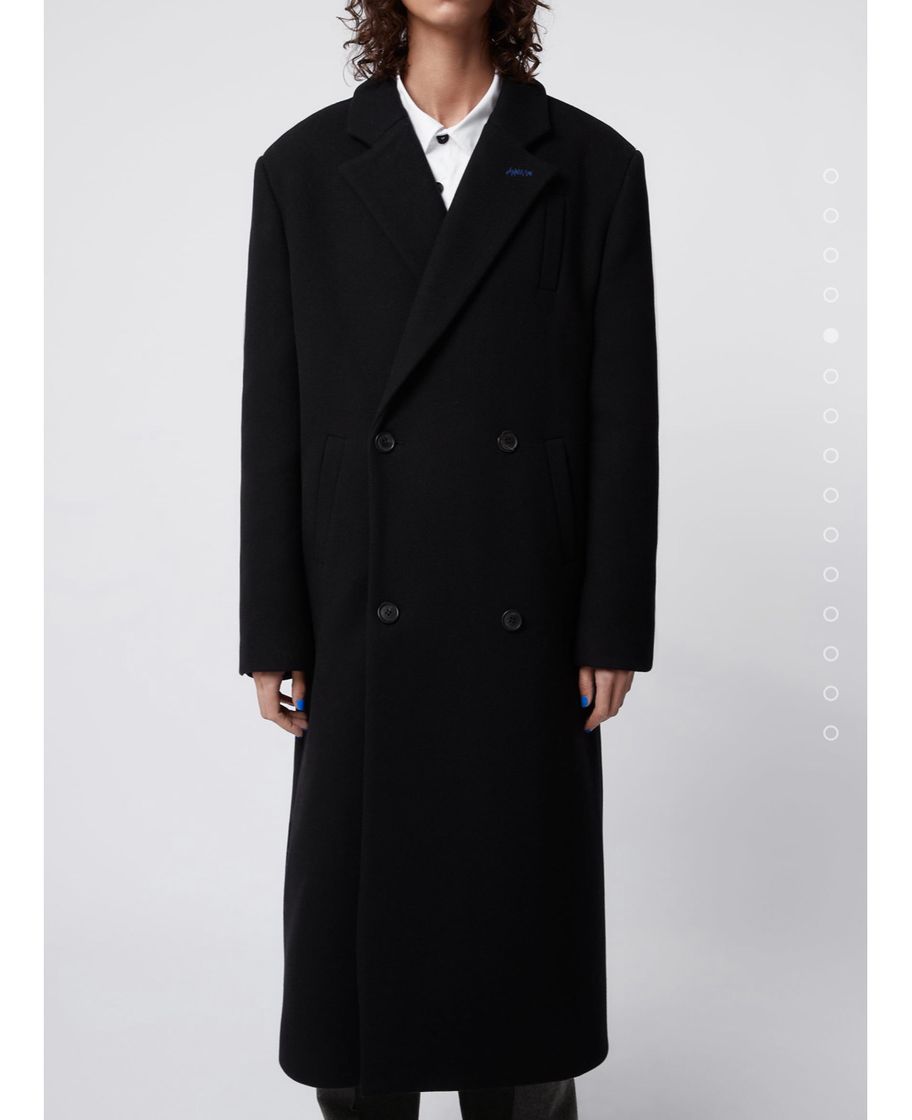 Social Abrigo oversize negro
