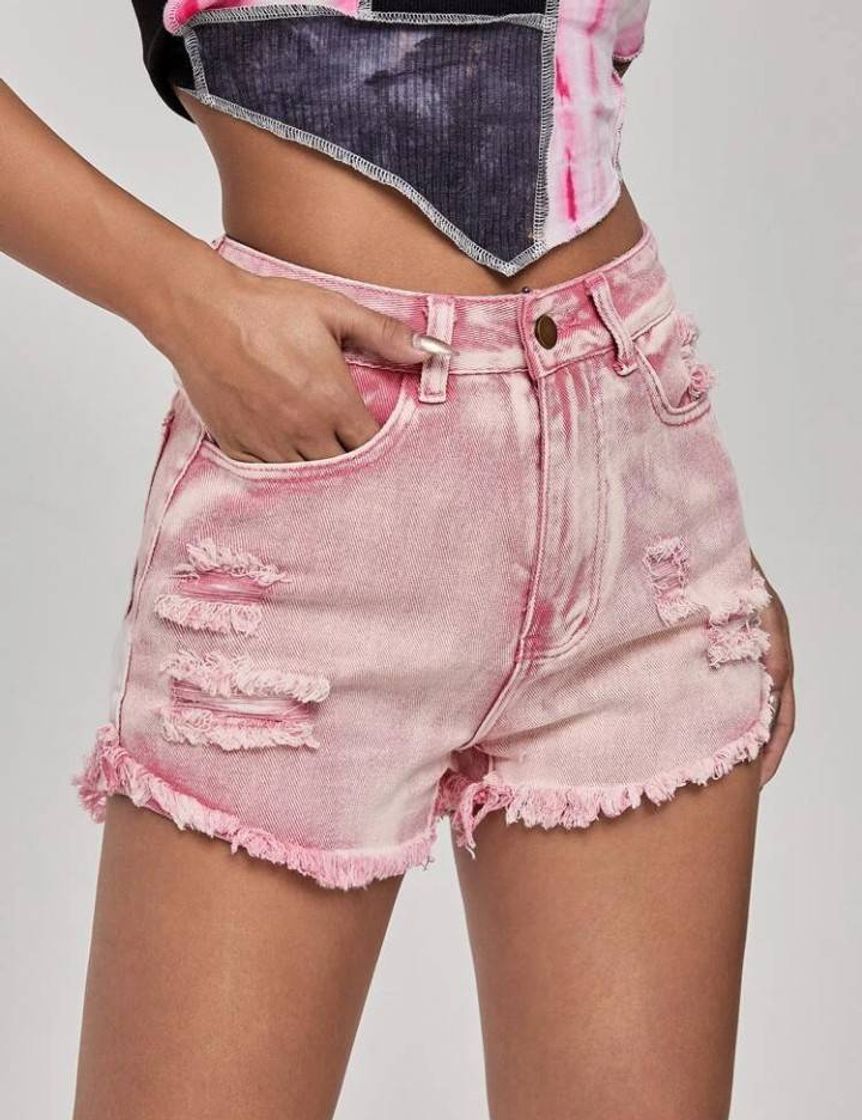 Social Short Jeans Rosa