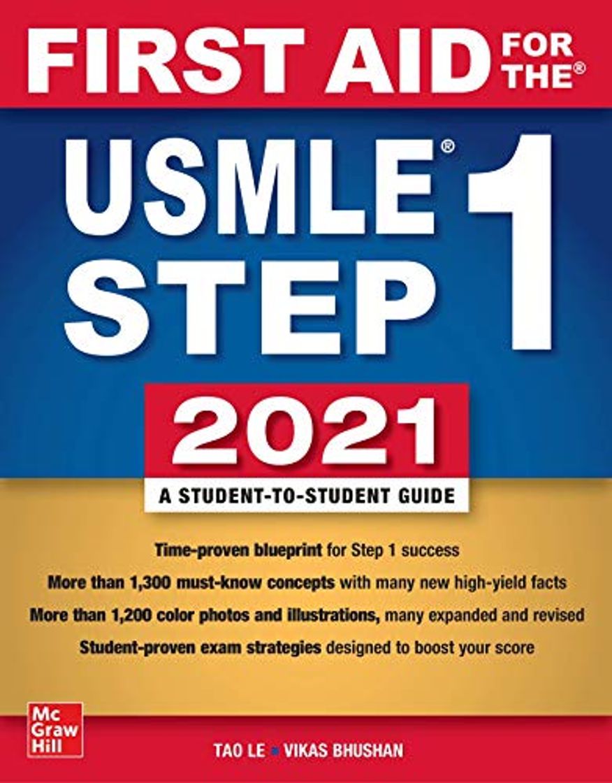 Book First Aid for the USMLE Step 1 2021, Thirty first edition