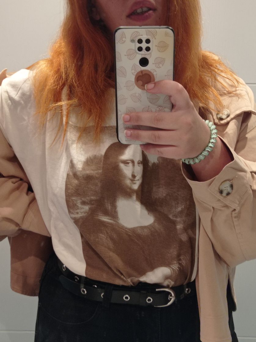 Moda Camiseta Mona Lisa 