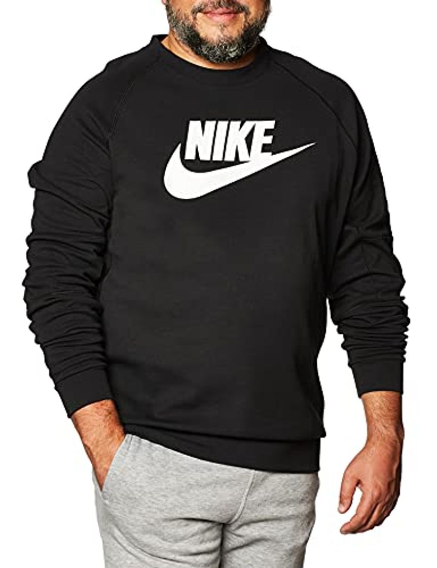 Moda NIKE Sudadera de Forro Polar para Hombre, Hombre, Sudadera, CU4473, Blanco