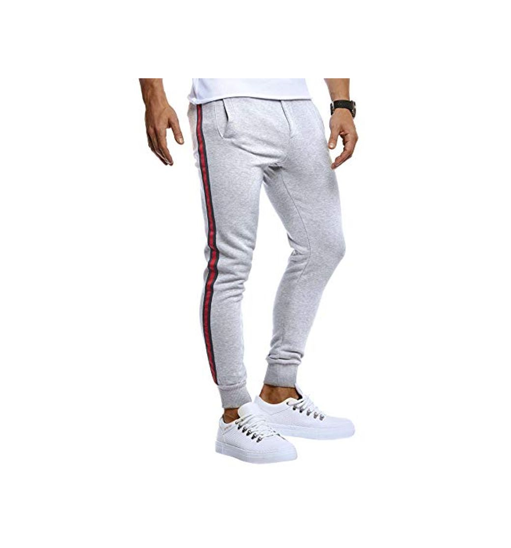 Fashion Leif Nelson Hombres pantalón Chándal Deportivos LN