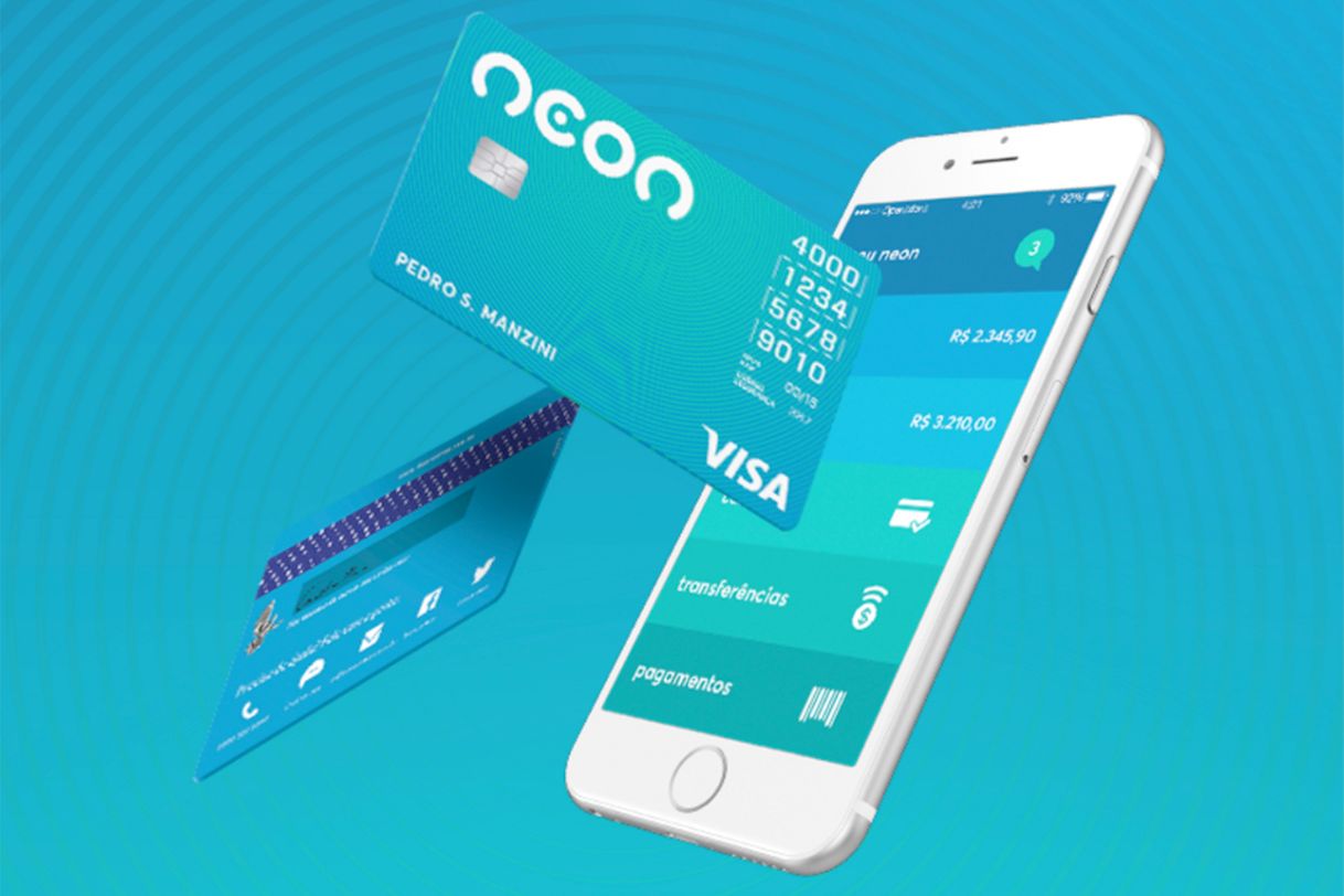 App Banco neon