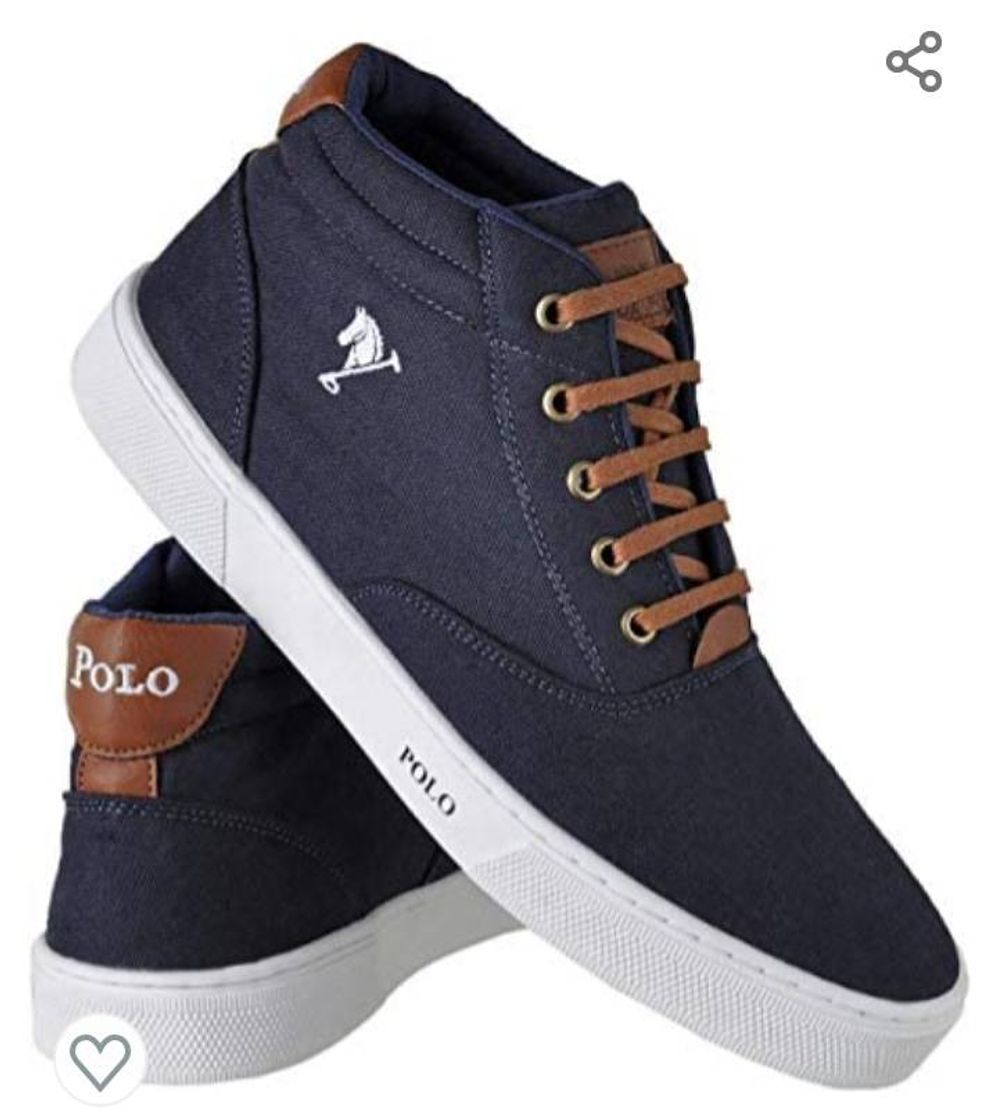 Moda Tênis masculino botinha coturno casual polo joy