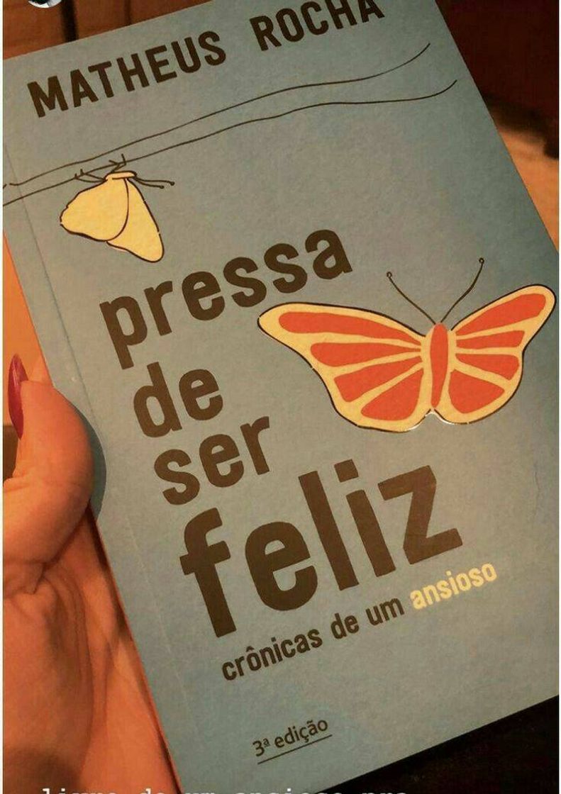 Moda livro para pessoas ansiosas 