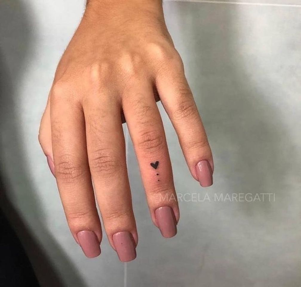 Fashion Tatto de coração ❤️