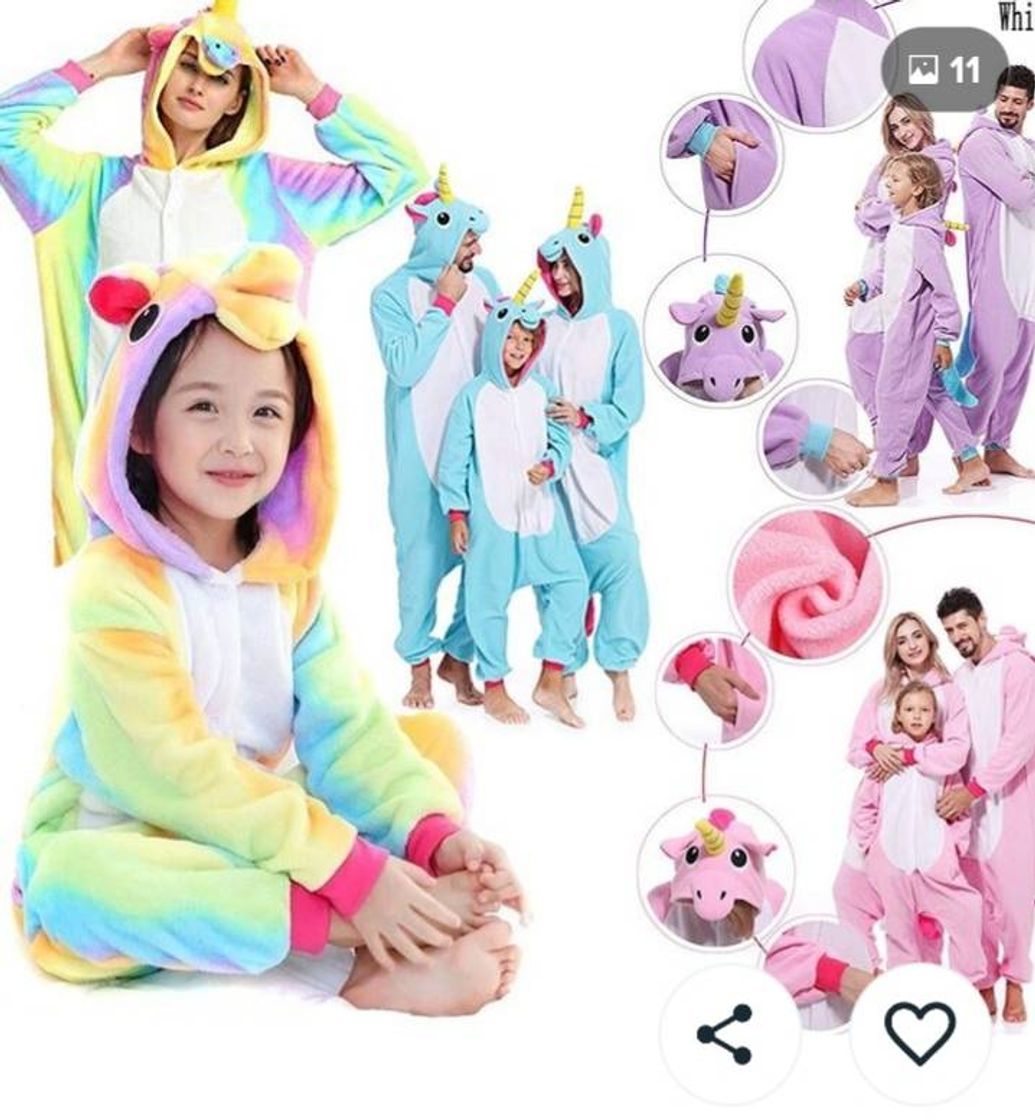 Fashion Pijama de unicórnio para toda família lindo 🦄🦄