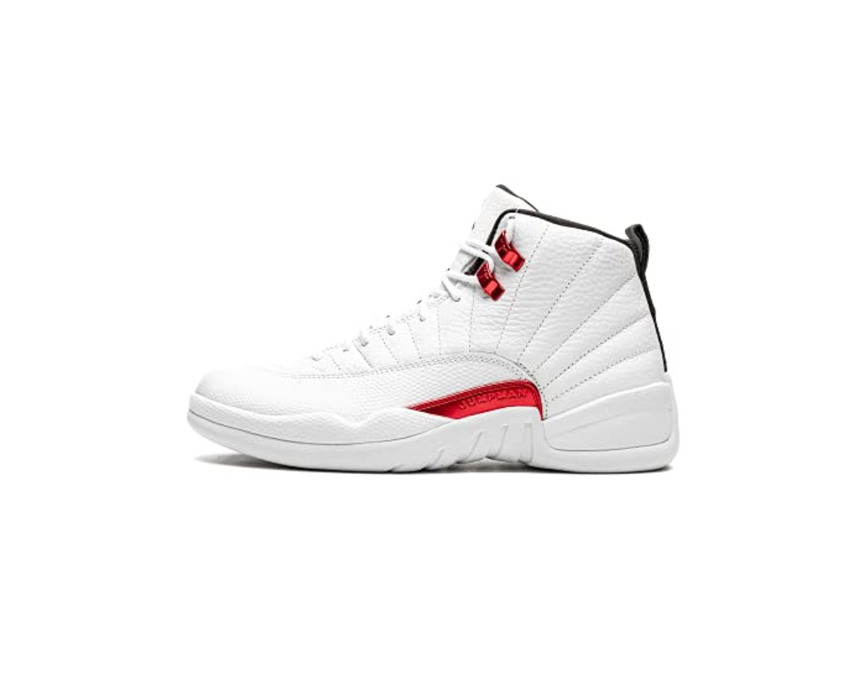 Fashion Hombres Jordan 12 Retro Twist Blanco/Negro-University Rojo