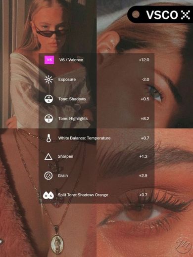 Edição VSCO