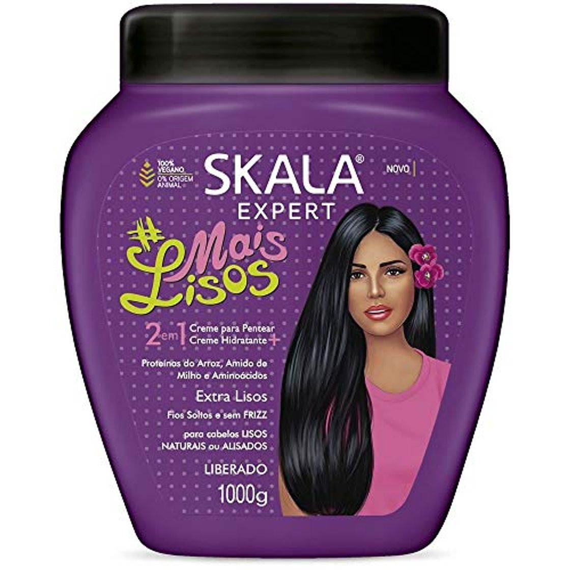 Fitness Creme de Tratamento Liso Desmaiado Skala 1kg