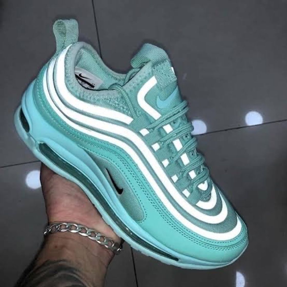 Social Nike Air MAX 97 OG Bg, Zapatillas de Running para Hombre, Negro