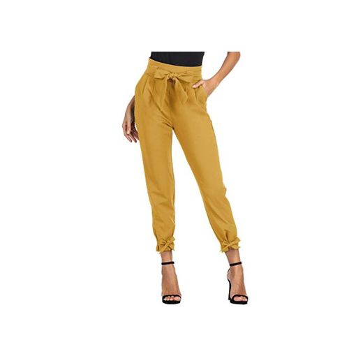 Pantalones de Talle Alto para Mujeres Elegantes con Transpirable