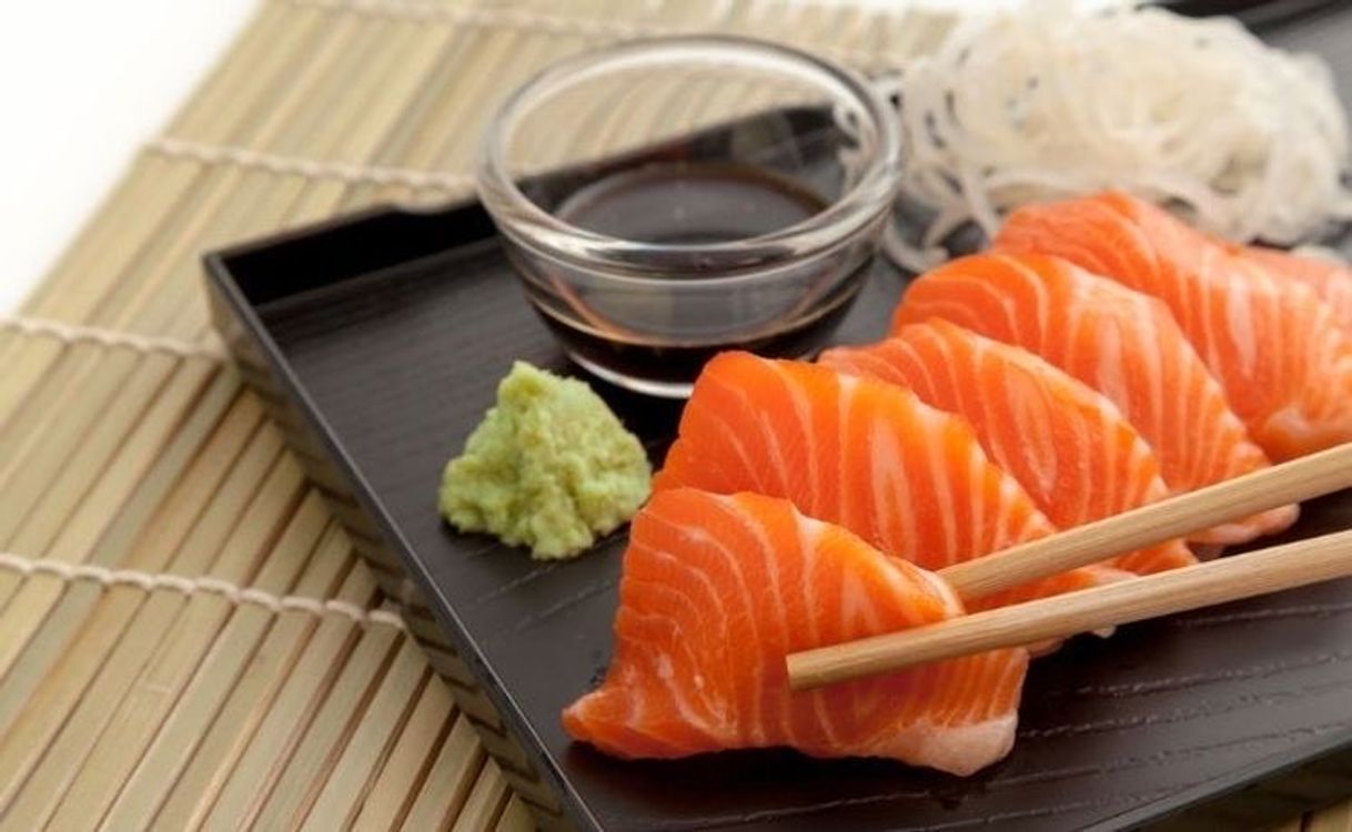 Fashion Sashimi de salmão 