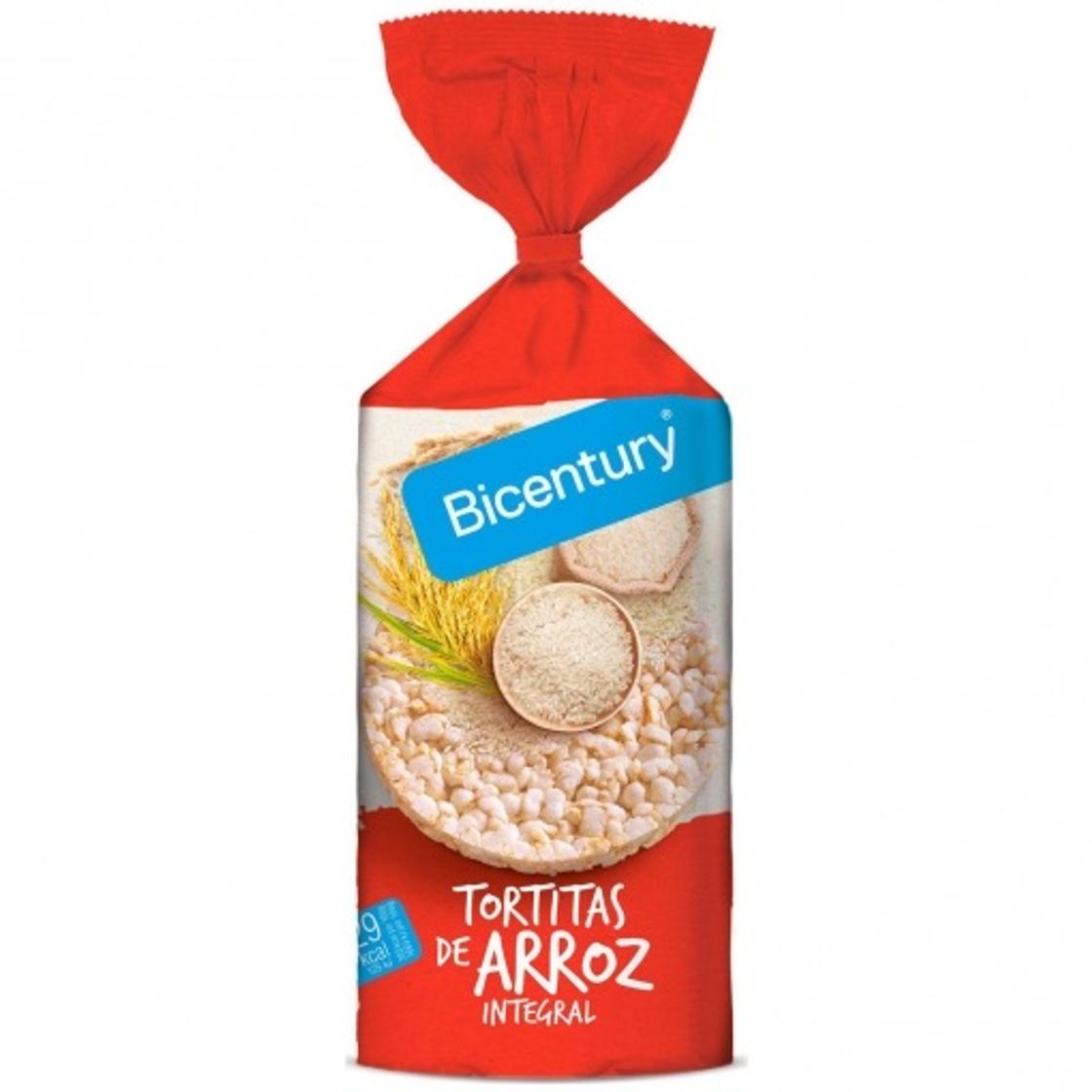 Moda Tortitas de arroz integral Bicentury 130 g.