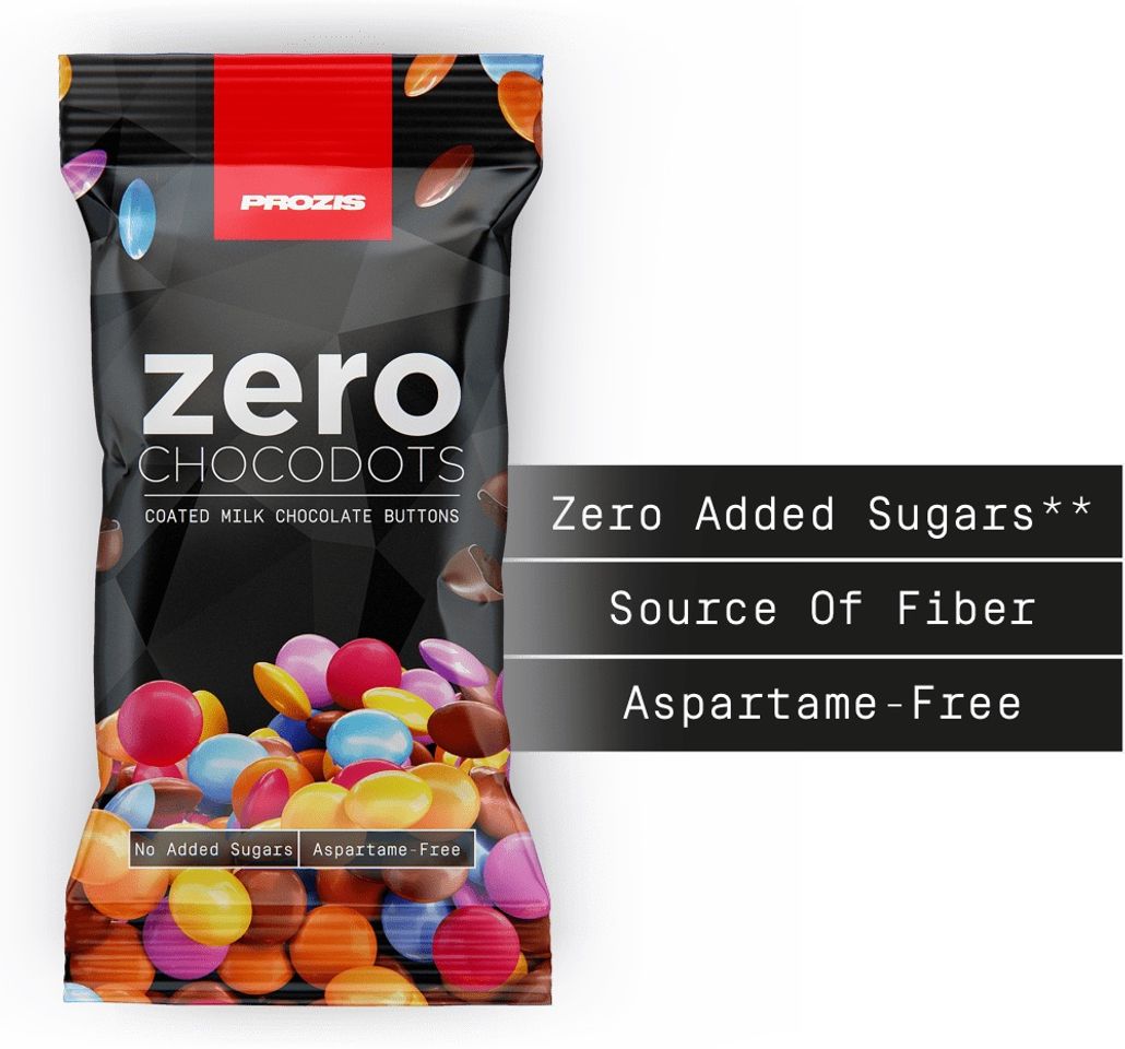 Fashion Zero Chocodots 40 g - Bars & Snacks On The Go | Prozis