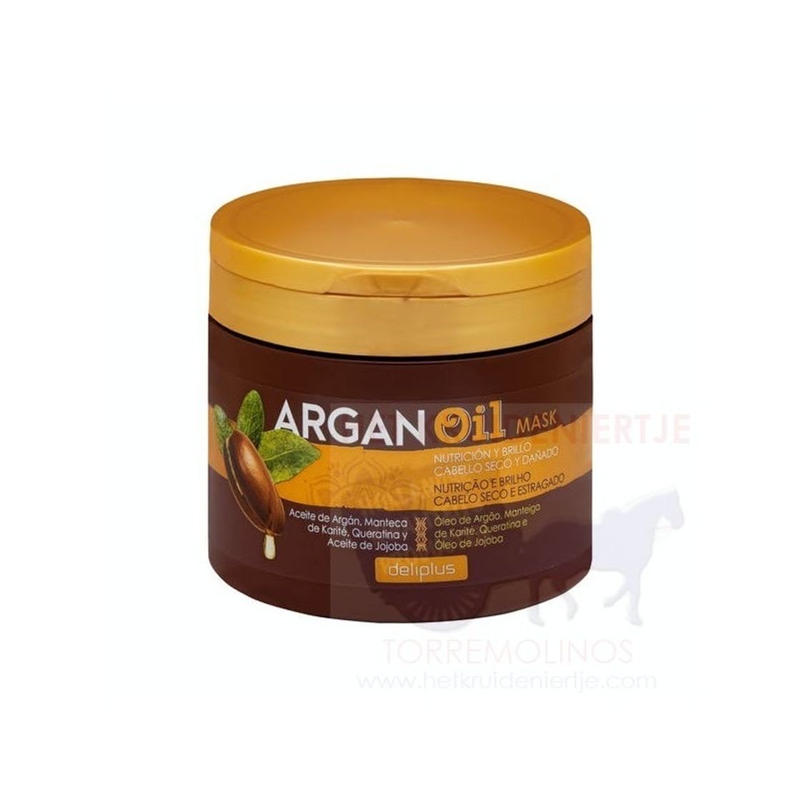 Fashion DELIPLUS MASCARILLA ARGAN OIL CABELLO SECO Y DAÑADO ...