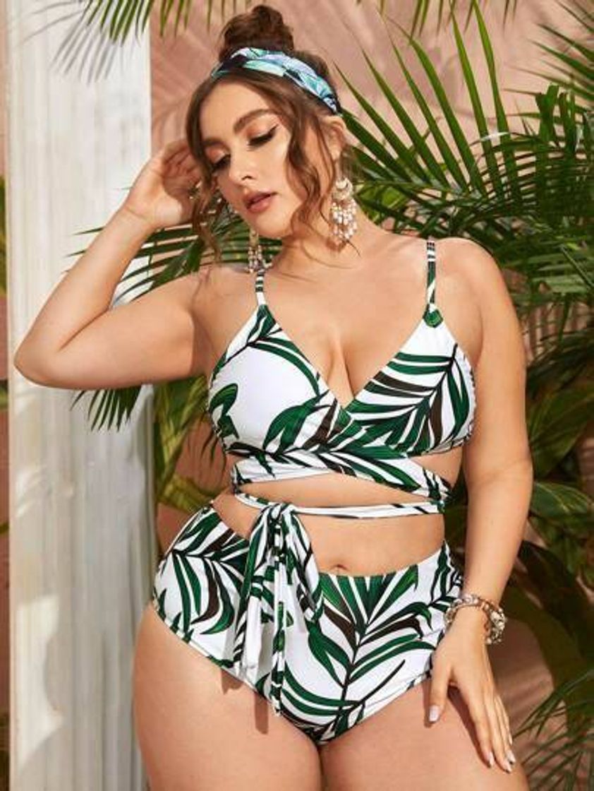 Fashion Biquíni plus size