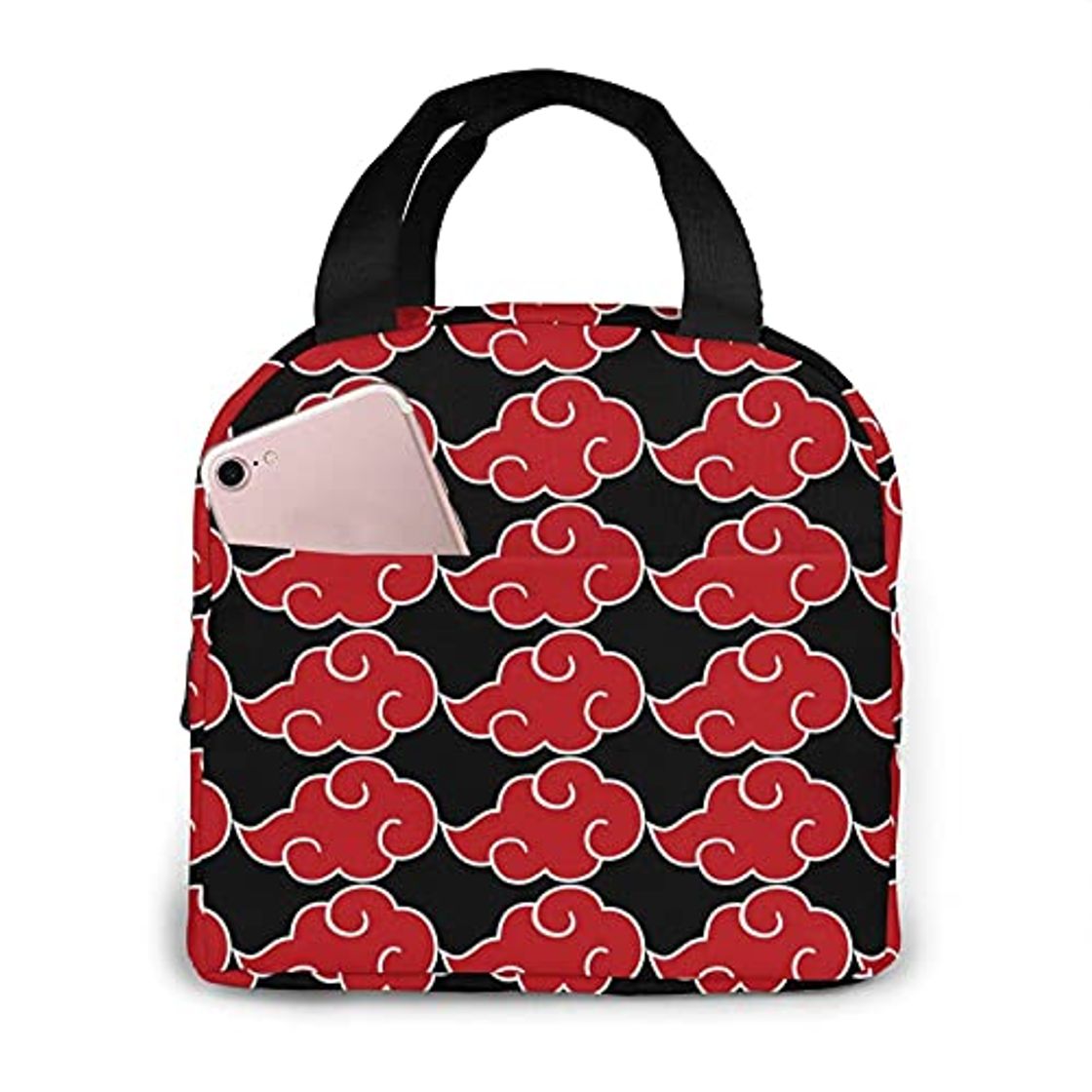 Fitness Akatsuki - Bolsa de almuerzo con aislamiento de nube roja