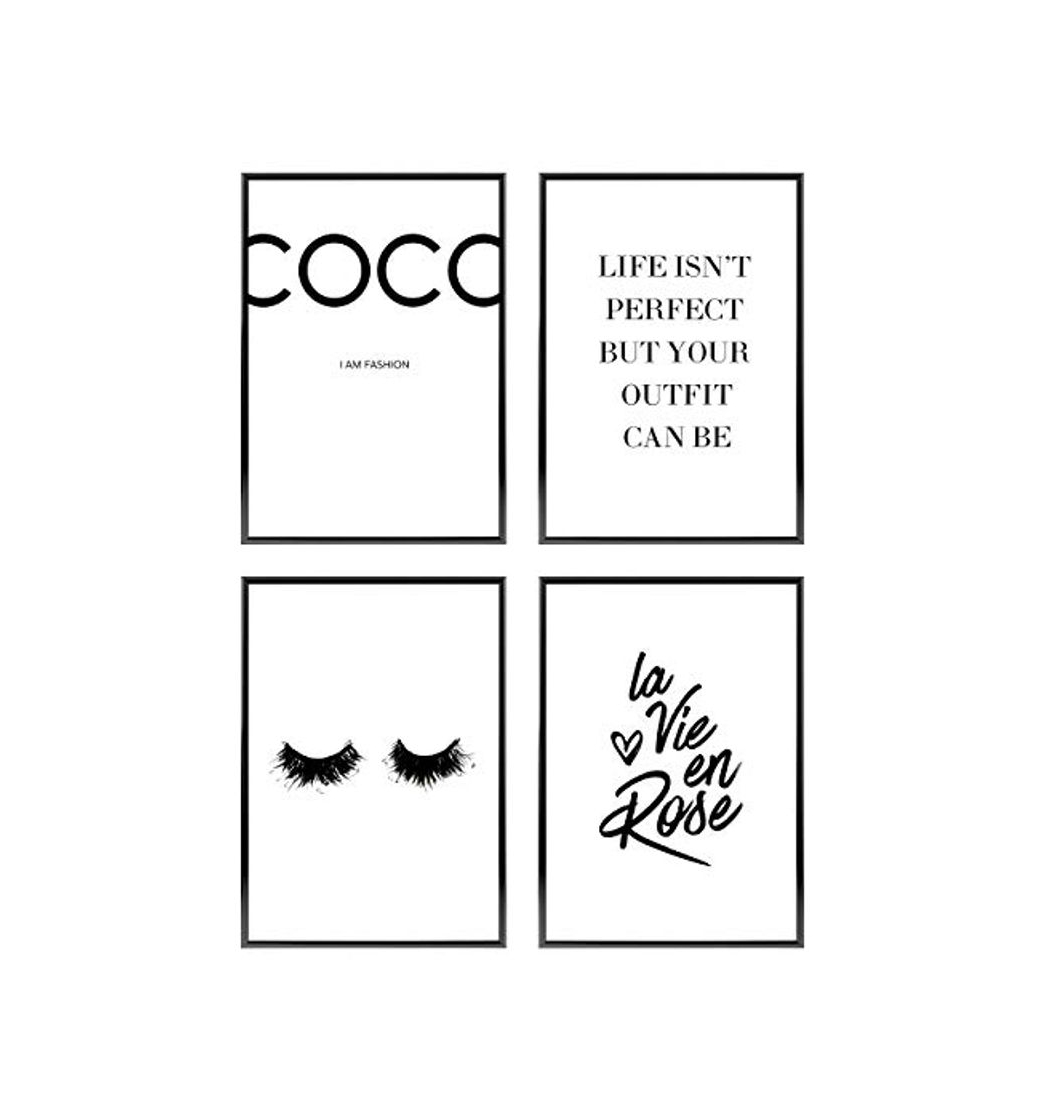 Social Heimlich Cuadros Decorativos - Decoración Colgante para Paredes de Sala, Dormitorios y